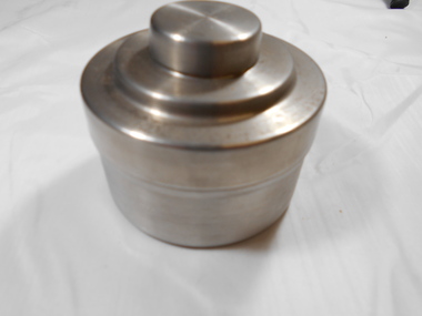 Mixed media - DONEY COLLECTION: STAINLESS STEEL FILM DEVELOPING TANK WITH FILM SPOOL