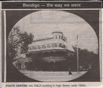 Newspaper - JENNY FOLEY COLLECTION: YOUTH CENTRE