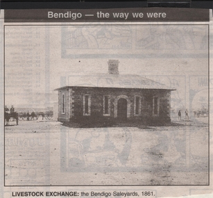 Newspaper - JENNY FOLEY COLLECTION: LIVESTOCK EXCHANGE