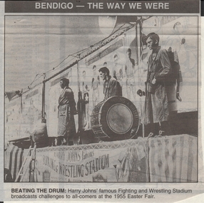 Newspaper - JENNY FOLEY COLLECTION: BEATING THE DRUM