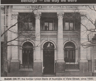 Newspaper - JENNY FOLEY COLLECTION: BANK ON IT