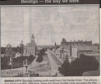 Newspaper - JENNY FOLEY COLLECTION: MINING CITY