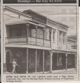 Newspaper - JENNY FOLEY COLLECTION: GOOD OLD DAYS