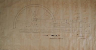 Plan - HORWOOD COLLECTION: DRAWINGS FOR CONSTRUCTION OF 18'' ENGINE