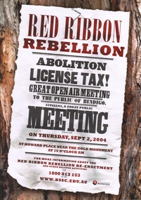 Poster - RED RIBBON COLLECTION: RED RIBBON REBELLION POSTER