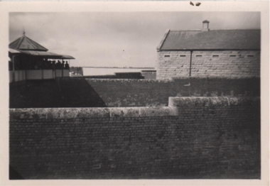 Photograph - GEORGE BOSOMWORTH COLLECTION: WALL OF DISUSED PRISON