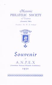 Document - LYDIA CHANCELLOR COLLECTION: SOUVENIR OF ANPEX 1950