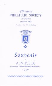 Document - LYDIA CHANCELLOR COLLECTION: SOUVENIR OF ANPEX 1950