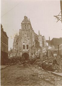 Postcard - ACC LOCK COLLECTION: ST QUENTIN CATHEDRAL, POSTCARD, 1914-1918