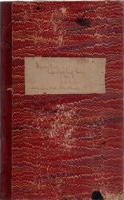 Document - LOYAL SANDHURST LODGE NO 68 COLLECTION: MINUTE BOOK1884 - 1887