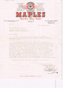 Document - LYDIA CHANCELLOR COLLECTION: MAPLES PRAHRAN