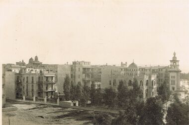 Postcard - ACC LOCK COLLECTION: B&W PHOTO OF CITY BUILDINGS, POSTCARD, 1914-1918