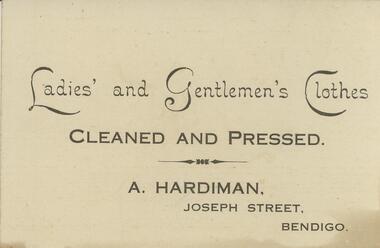 Document - GUINEY COLLECTION: BUSINESS CARD