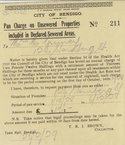 Document - GUINEY COLLECTION:  INVOICE, 28 Feb 29