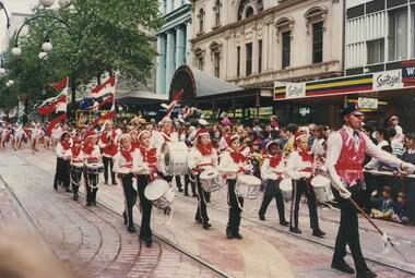 Photograph - SANDHURST DRUMMERS COLLECTION: COLOURED PHOTOGRAPH, Nov 1992