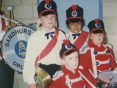 Photograph - SANDHURST DRUMMERS COLLECTION: COLOURED PHOTOGRAPH, December 92