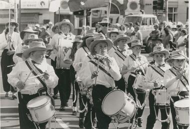 Photograph - SANDHURST DRUMMERS COLLECTION: B&W PHOTOGRAPH, 1990-1994