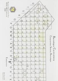 Map - FRIENDS OF WHITE HILLS CEMETERY COLLECTION: TWO MAPS