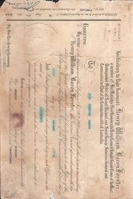 Document - CERTIFICATE OF PROMOTION FOR JOHN STAFFORD FARRER