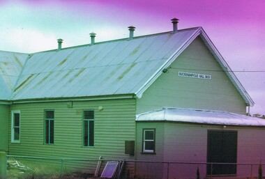 Photograph - NORM GILLIES COLLECTION: PHOTOGRAPH BUCHRABANYULE HALL 1909