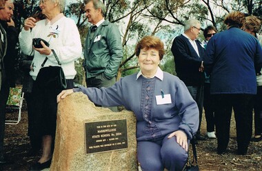 Photograph - NORM GILLIES COLLECTION: PHOTOGRAPH UNVEILING NARREWILLOCK STATE SCHOOL