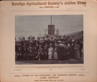 Photograph - BENDIGO AGRICULTURAL SOCIETY'S JUBILEE SHOW