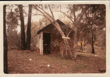 Photograph - PETER ELLIS COLLECTION: RED BOX HUT IN THE WHIPSTICK