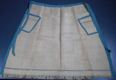 Textile - SUGAR-BAG WAIST APRON, 1930-40's