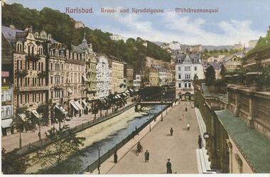 Postcard - ROY AND DORIS KELLY COLLECTION: KARLSBAD, 1900-1920