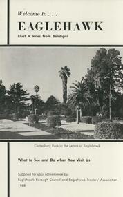 Document - BENDIGO TOURISM BROCHURES COLLECTION: THREE WHITE BI-FOLD HISTORY BROCHURES, 1960's