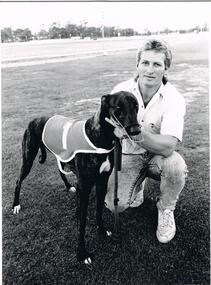 Photograph - BLACK AND WHITE PHOTOGRAPH OF GREYHOUND