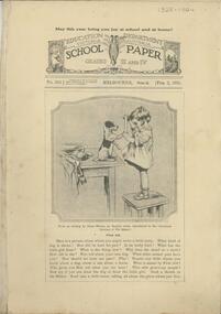 Document - BADHAM COLLECTION: SCHOOL PAP[ERS, 1931