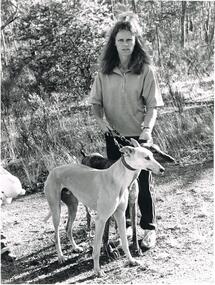 Photograph - BLACK AND WHITE PHOTGRAPH OFGREYHOUND