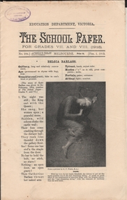 Document - MERLE BUSH COLLECTION: SCHOOL PAPERS