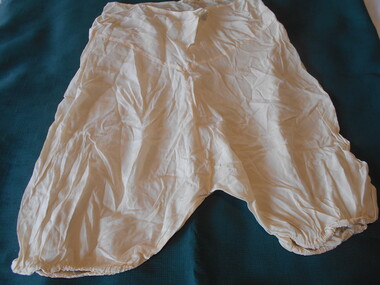 Clothing - MAGGIE BARBER COLLECTION: SILK BLOOMERS, Late 1800's