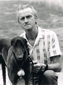 Photograph - BLACK AND WHITE PHOTOGRAPH OF GREYHOUND