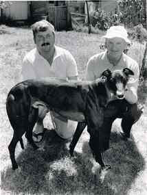 Photograph - BLACK AND WHITE PHOTOGRAPH OF GREYHOUND