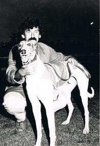 Photograph - BLACK AND WHITE PHOTOGRAPH OF GREYHOUND