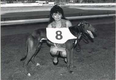 Photograph - BLACK AND WHITE PHOTOGRAPH OF GREYHOUND