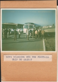 Photograph - SANDHURST BOYS CENTRE COLLECTION: FOOTBALL TRIP TO ARARAT
