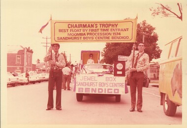 Photograph - SANDHURST BOYS CENTRE COLLECTION: MOOMBA PARADE 1974