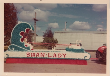 Photograph - SANDHURST BOYS CENTRE COLLECTION: 1968 FLOAT SWAN LADY