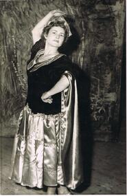Photograph - BLACK AND WHITE PHOTOGRAPH OF GERTRUDE PERRY