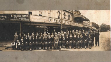 Photograph - BEEHIVE EMPLOYEES 1935/36