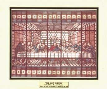 Photograph - W.D. MASON COLLECTION: ''THE LAST SUPPER''