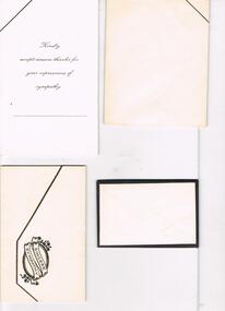 Document - STATIONERY COLLECTION: BEREAVEMENT CARDS