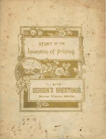 Book - STATIONERY COLLECTION: STORY OF THE INVENTION OF PRINTING
