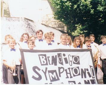 Photograph - BENDIGO SYMPHONIC YOUTH BAND COLLECTION: PHOTOGRAPHS, 7.12.1989