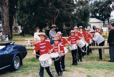 Photograph - SANDHURST DRUMMERS COLLECTION: FOUR COLOURED PHOTOS OF THE SANDHURT DRUMMERS COLLECTION, 1992