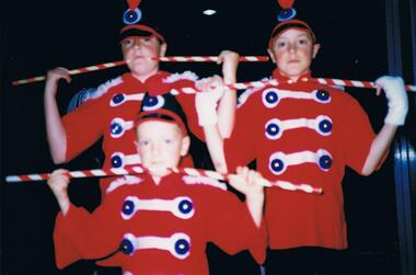 Photograph - SANDHURST DRUMMERS COLLECTION: FOUR COLOURED PHOTOS OF THE SANDHURT DRUMMERS COLLECTION, 1992